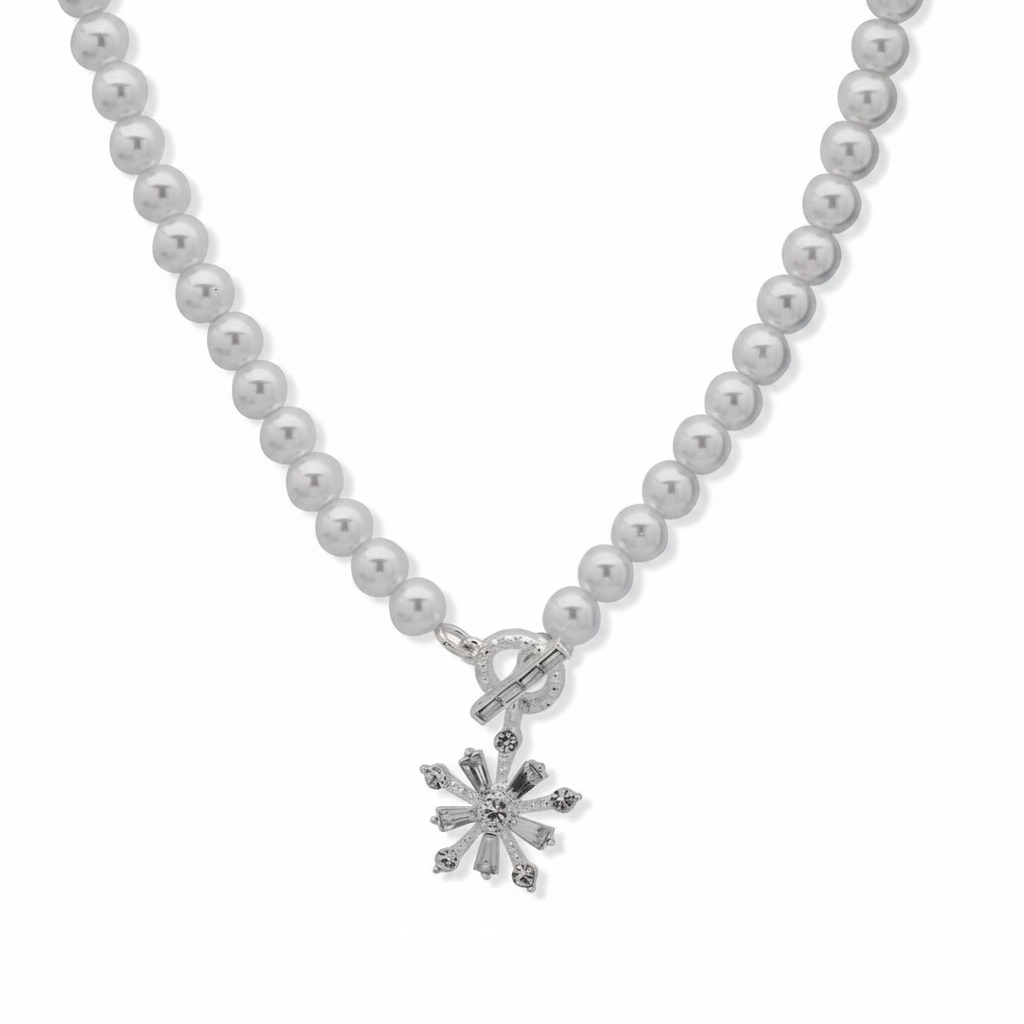 Collar Anne Klein Plateado 01N00565