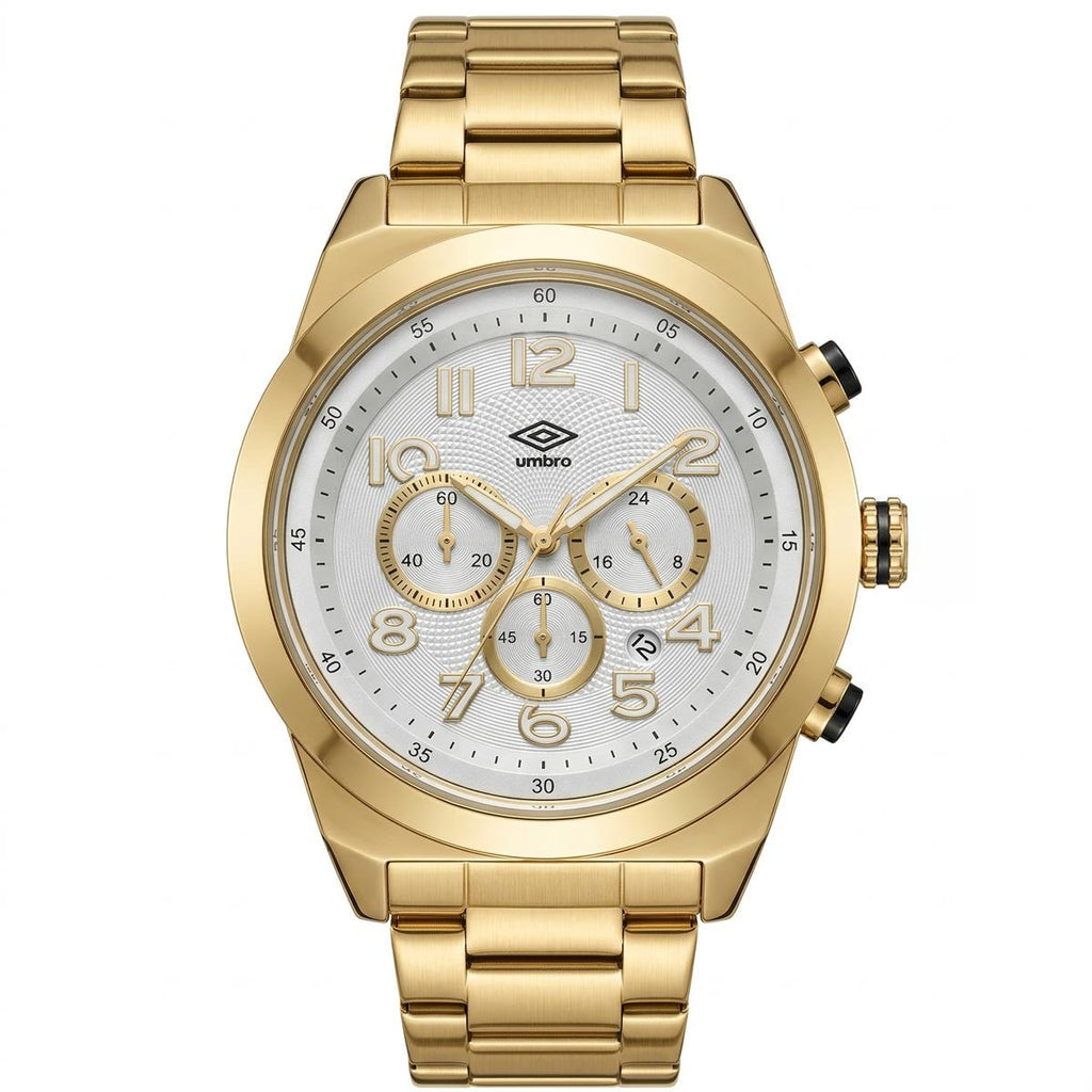 Reloj Análogo Hombre Umbro Plus Dorado UMBP-1500-126