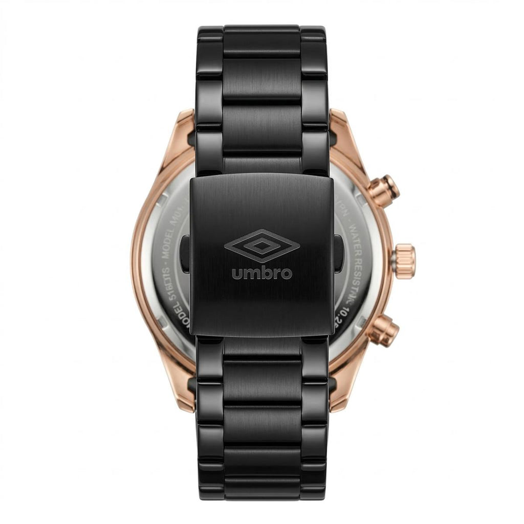 Reloj Análogo Hombre Umbro Plus Negro UMBP-1500-117