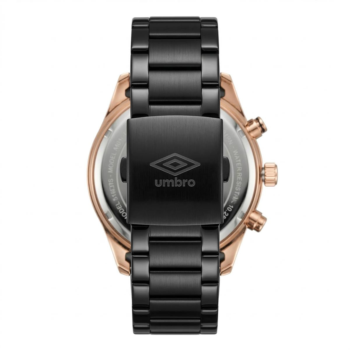 Reloj Análogo Hombre Umbro Plus Negro UMBP-1500-117