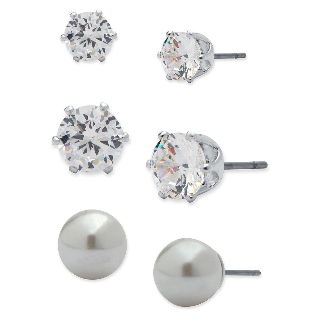 Aros Anne Klein  Plateado Mujer 60458086