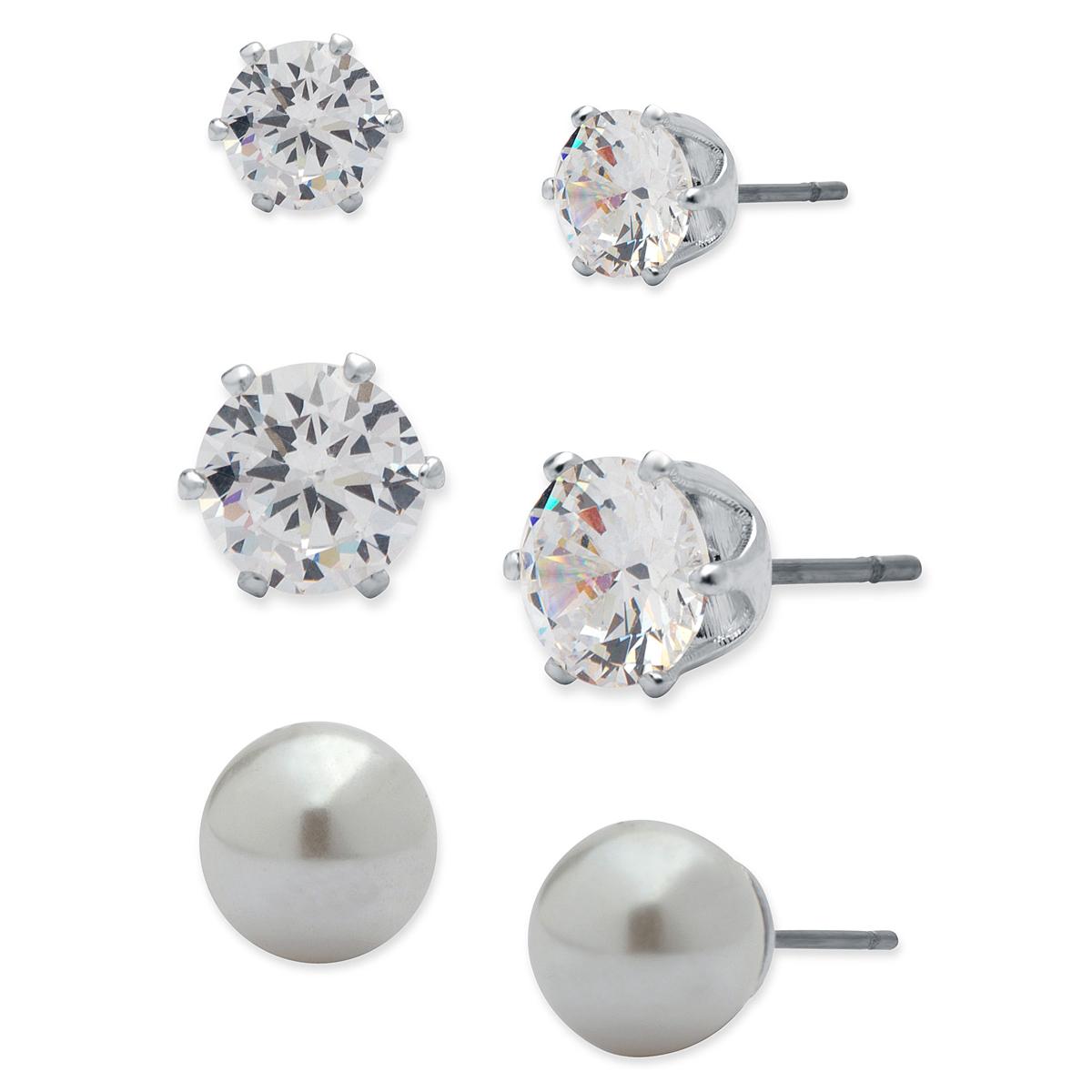 Aros Anne Klein  Plateado Mujer 60458086