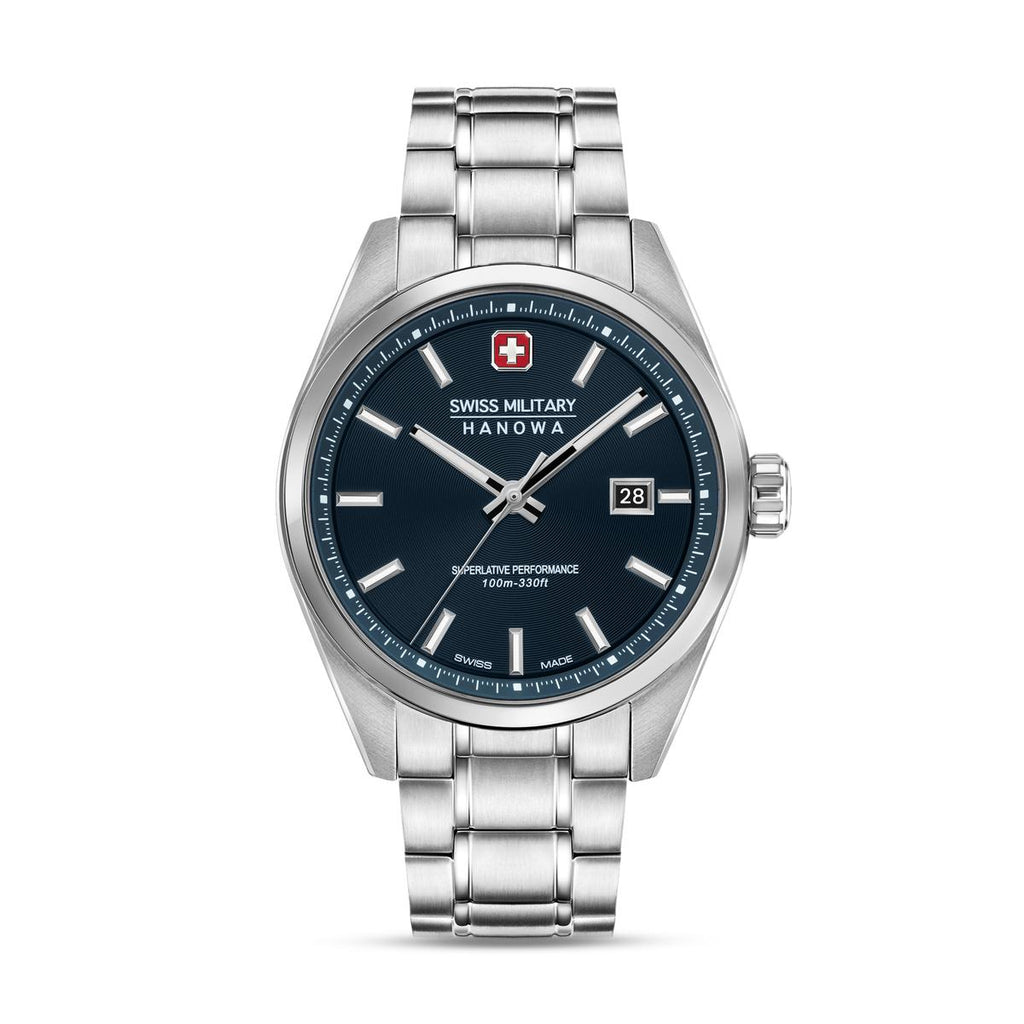 Reloj Análogo Hombre Swiss Military PIONEER Plat.