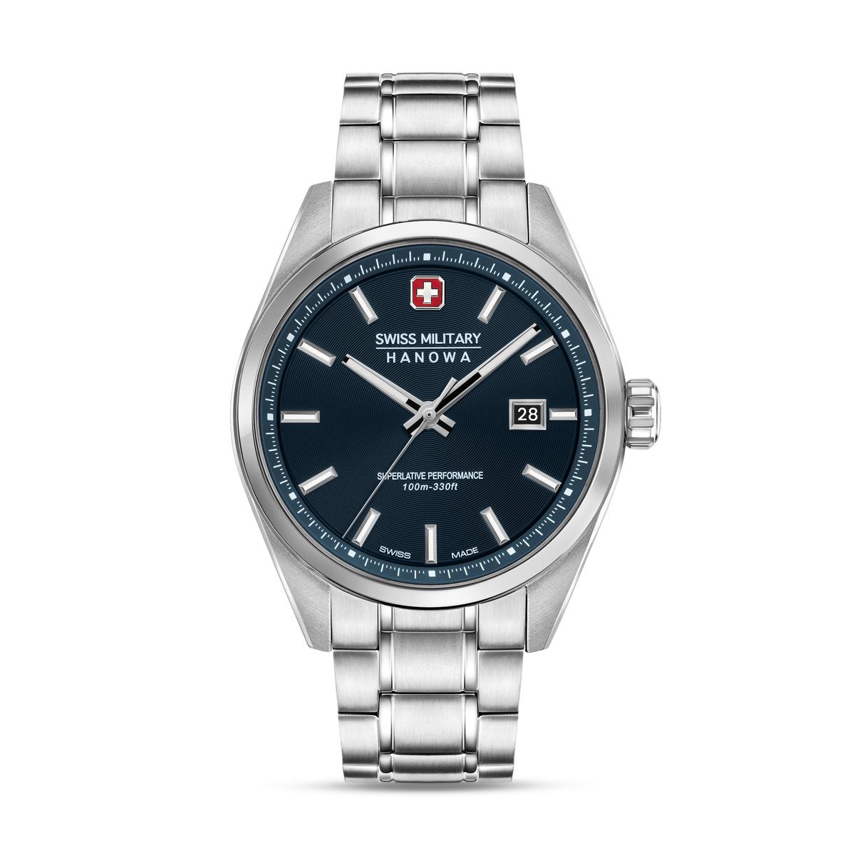 Reloj Análogo Hombre Swiss Military PIONEER Plat.