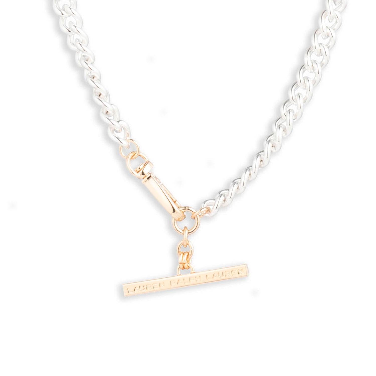Collar Lauren Ralph Lauren Plateado Mujer