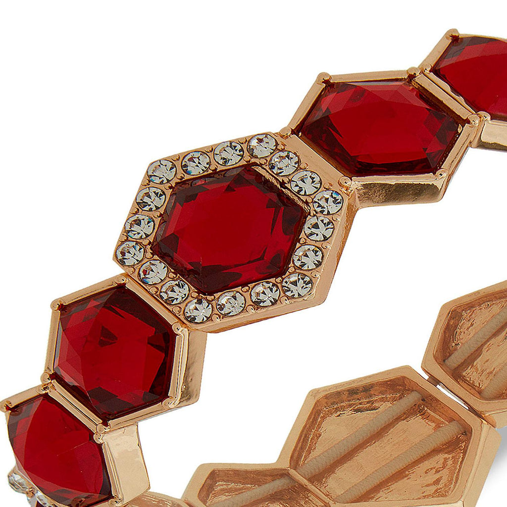 Pulsera Anne Klein Rojo Mujer