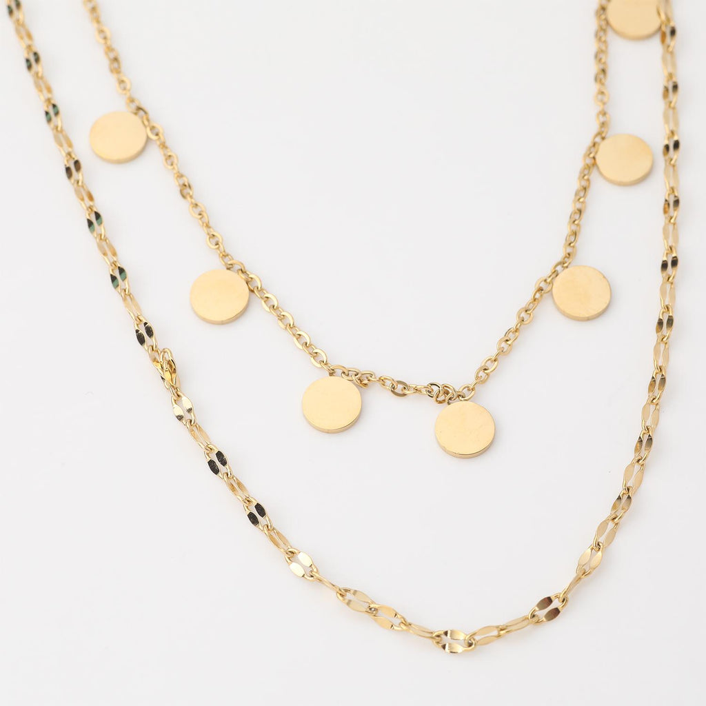 Collar 19V69 Italia Dorado STNE094