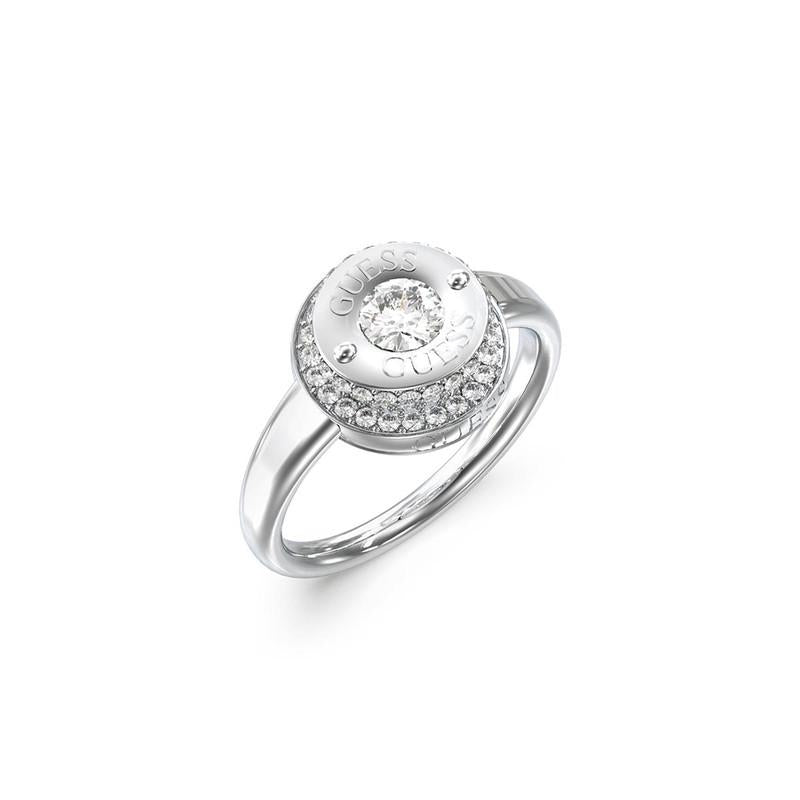 Anillo Mujer Guess Plateado Jubr05556Jwrh52