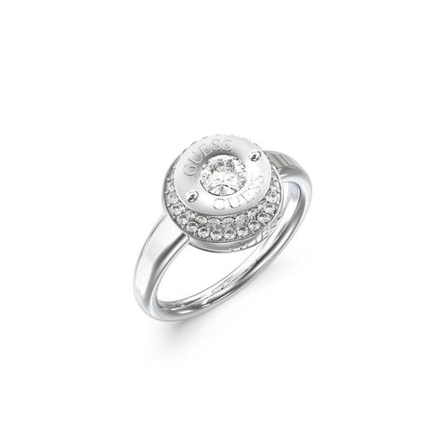 Anillo Mujer Guess Plateado Jubr05556Jwrh52