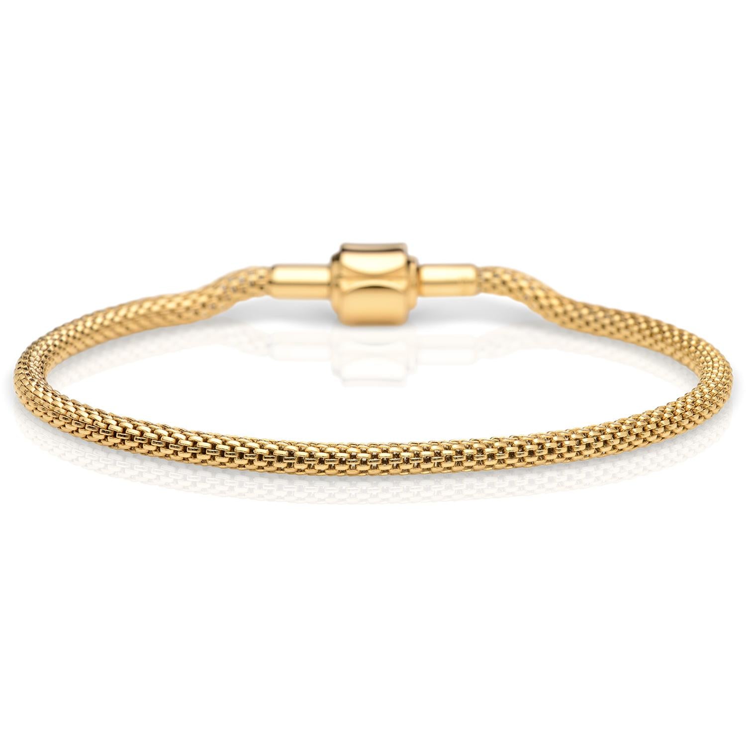 Pulsera Bering Dorado Mujer