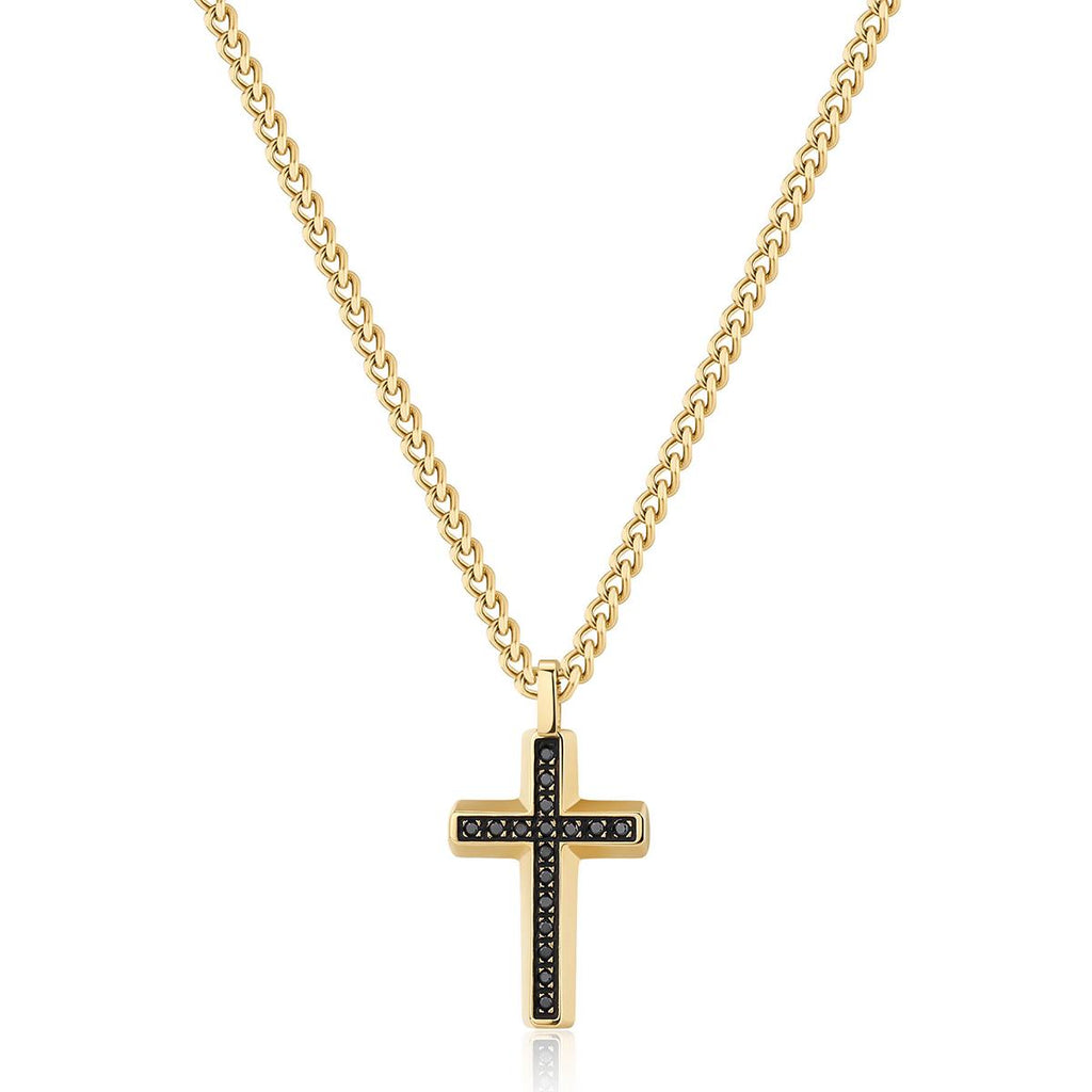 Collar Brosway Dorado Hombre BBC02