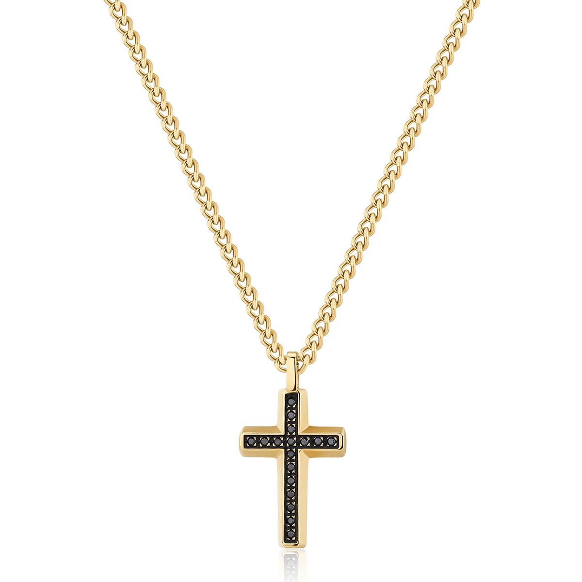 Collar Brosway Dorado Hombre BBC02