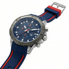 Reloj Análogo Hombre Umbro Plus Azul/Rojo UMBP-1500-106