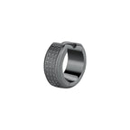 Aro Solitario Brosway   Plomo Hombre BUL65