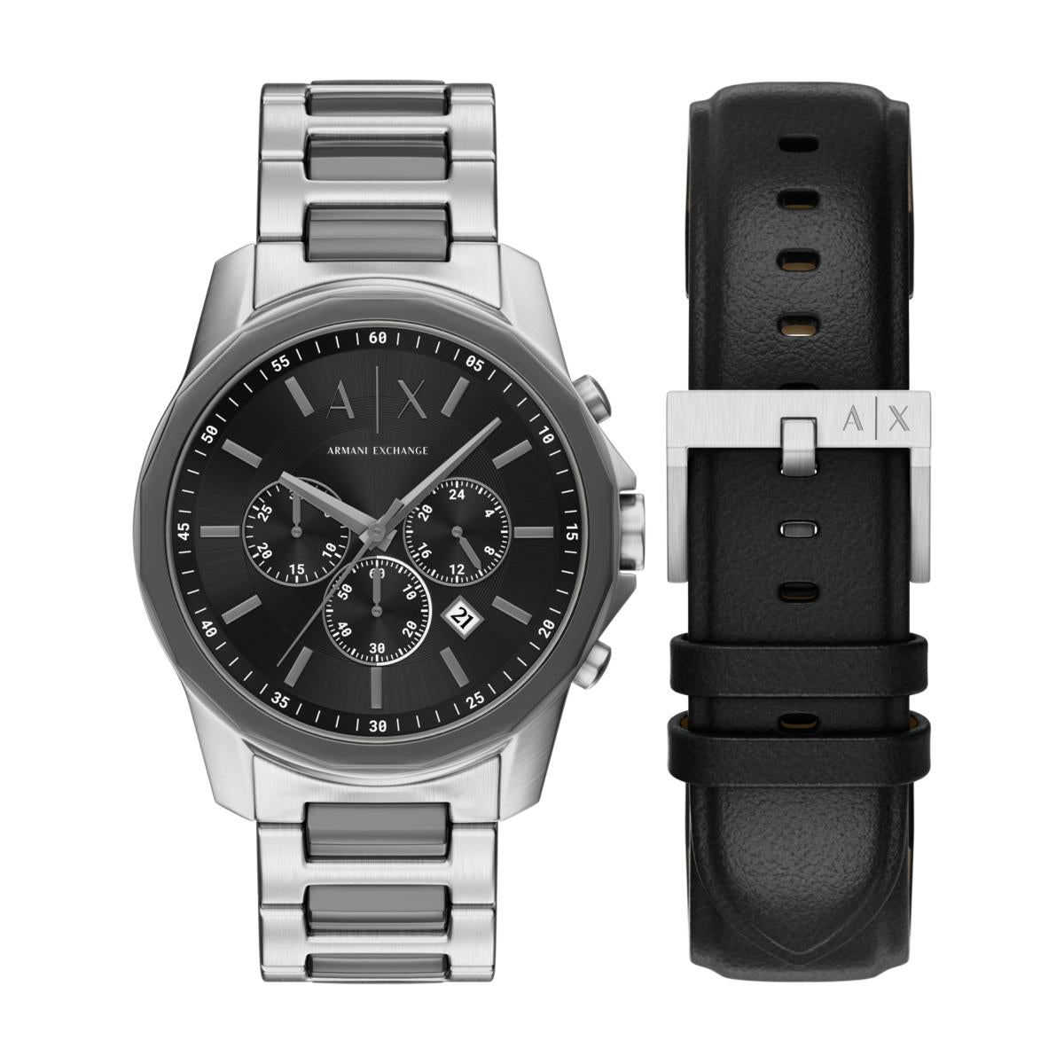 Set Reloj + Correa Hombre Armani Exchange AX7181