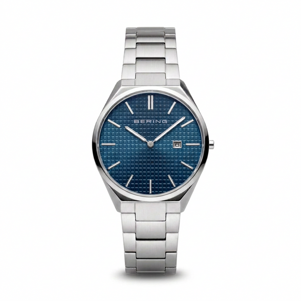 Reloj Análogo Hombre Bering Plateado 17240-707