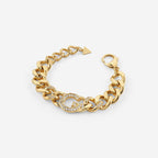 Collar JUBN05/432JW/YG/T/U Dorado Mujer Guess