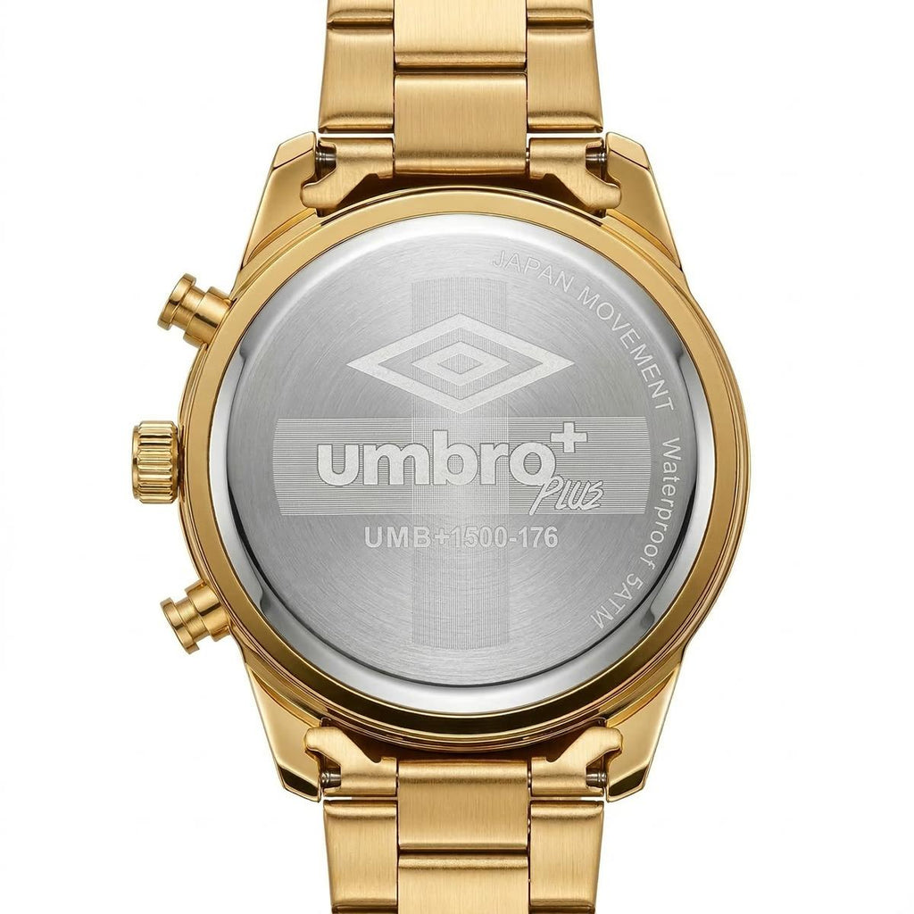 Reloj Análogo Hombre Umbro Plus Dorado UMBP-1500-176