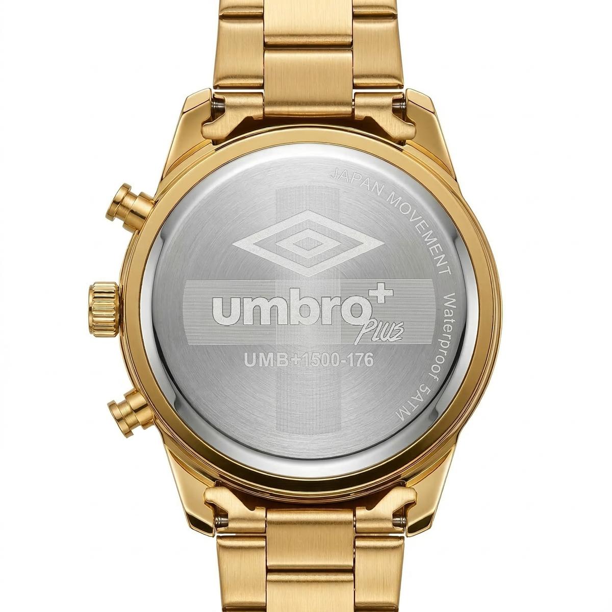 Reloj Análogo Hombre Umbro Plus Dorado UMBP-1500-176
