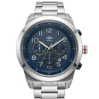 Reloj Análogo Hombre Umbro Plus Plateado UMBP-1500-124