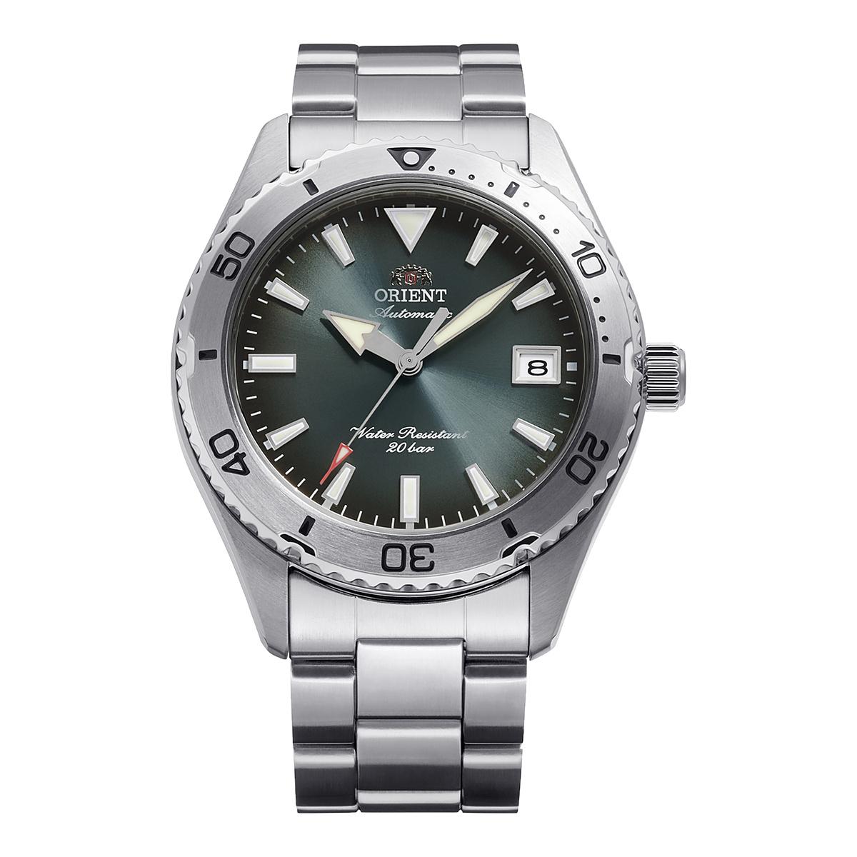 Reloj Buceo Hombre Orient Plateado RA-AC0Q13E