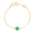Pulsera Jason Hyde Turquesa Mujer