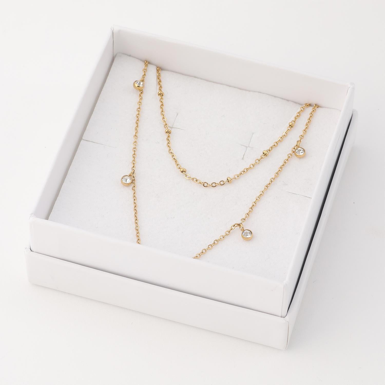 Collar 19V69 Italia Dorado STNE095