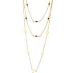 Collar Doble 19V69 Italia Dorado Mujer STNE171
