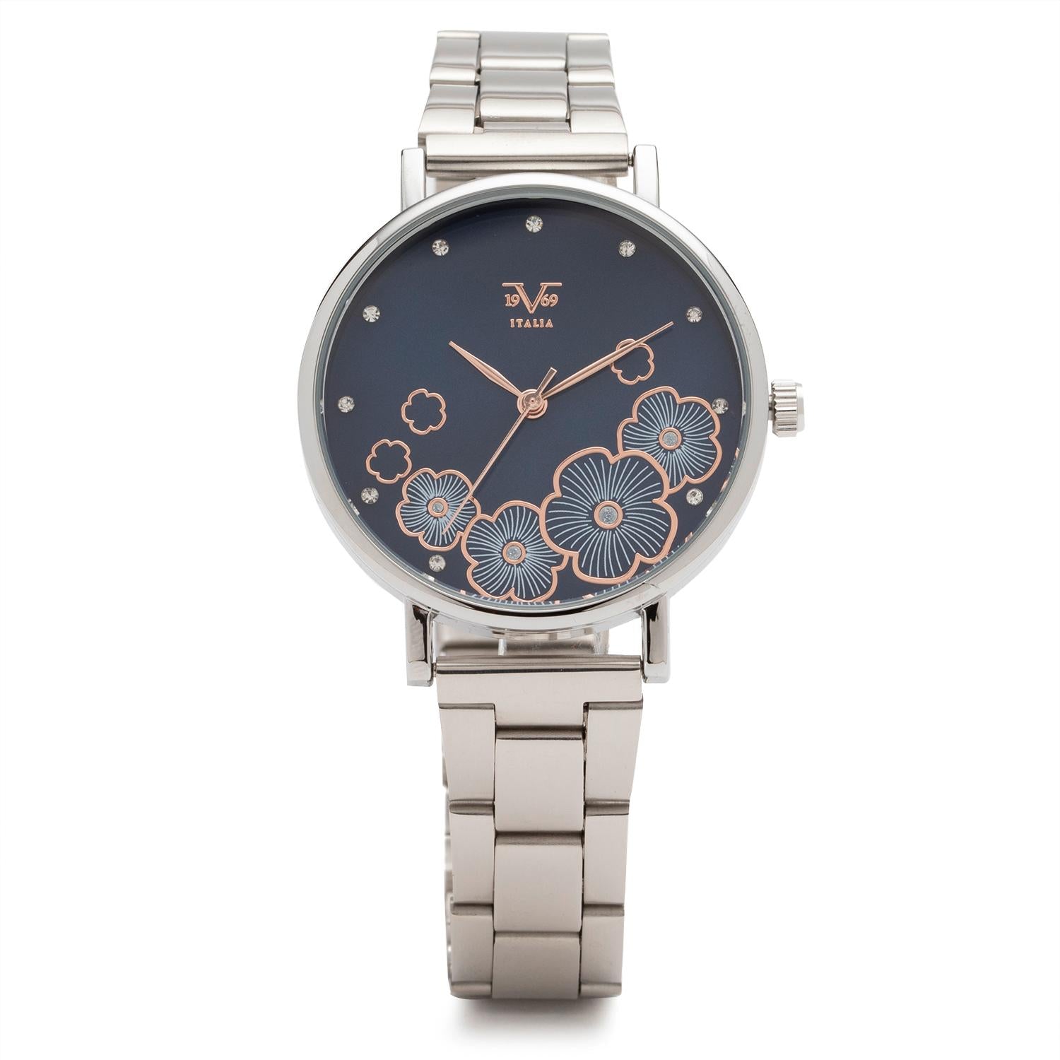 Reloj 19v69 Italia V1969-251-5 Plateado Mujer