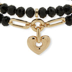 Pulsera Mujer Doble Anne Klein Everlasting Hearts