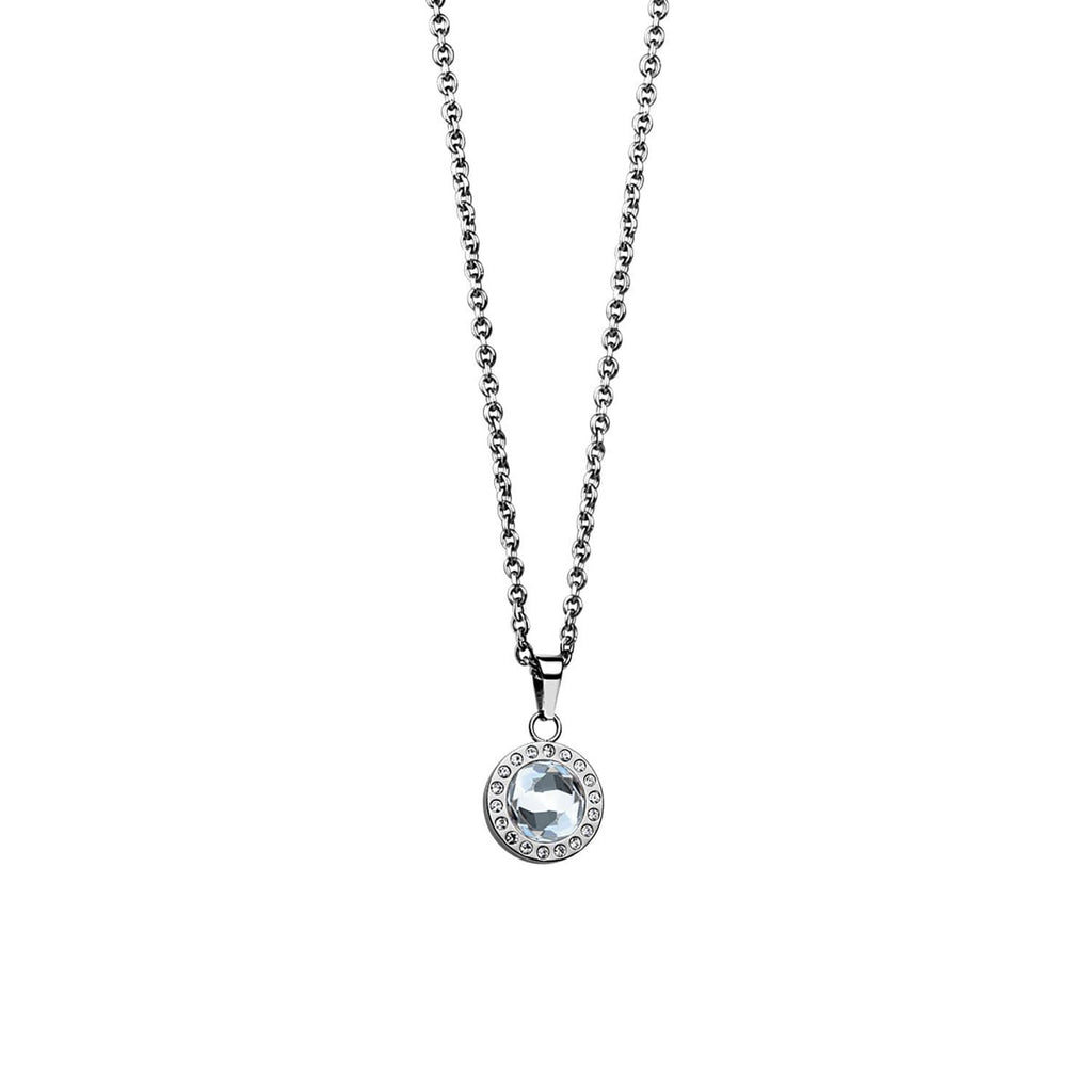 Collar Bering 429-711-Silver Plateado