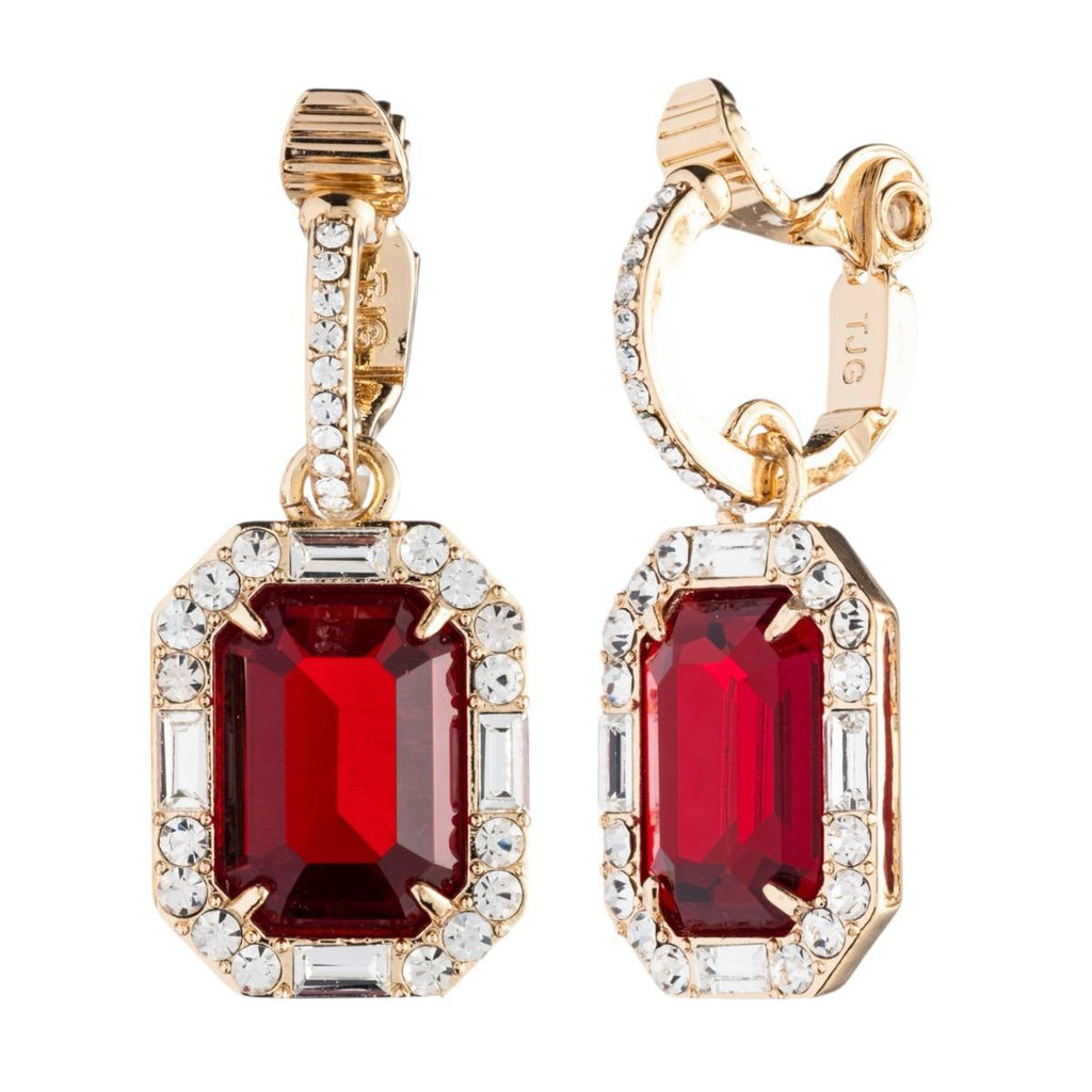 Aros Lauren Ralph Lauren Dorados Rojo 14C00076