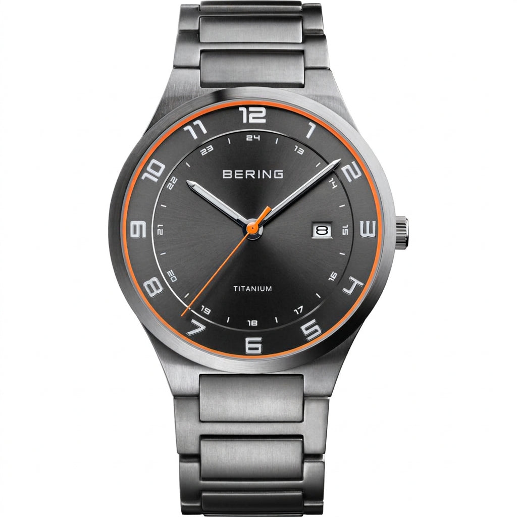 Reloj Análogo Hombre Bering Plateado 15139-709