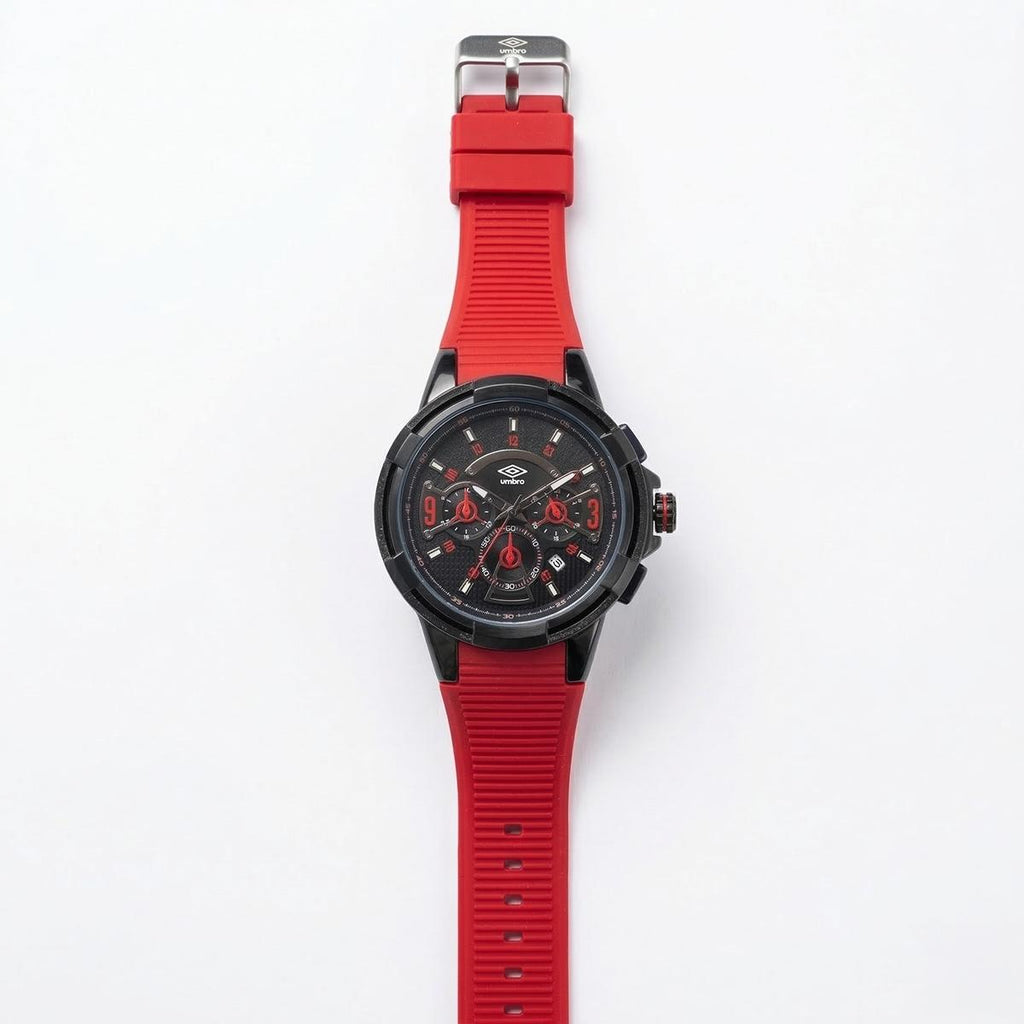 Reloj Análogo Hombre Umbro Plus Rojo UMBP-1500-120