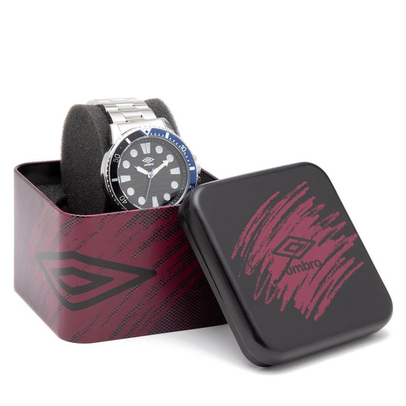 Reloj Umbro Plus UMBP-4100-3 Plateado Hombre