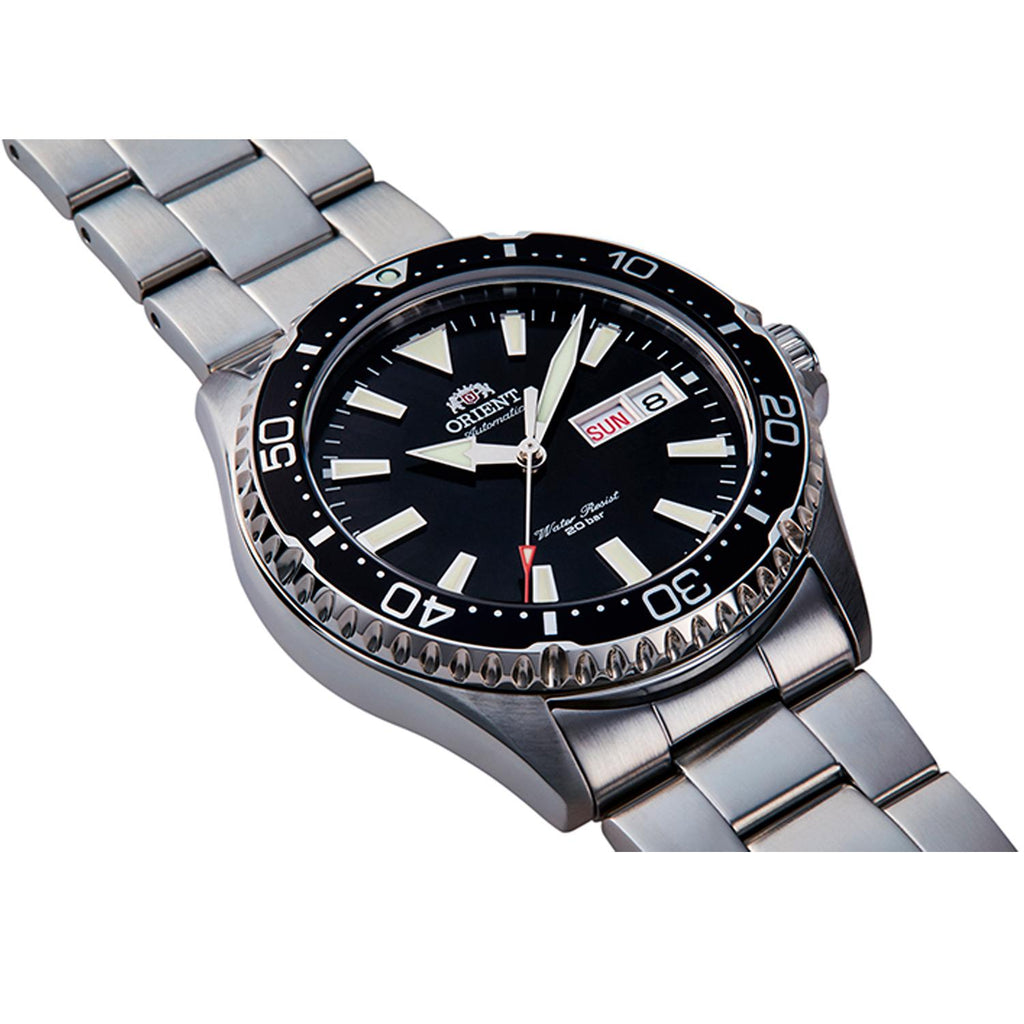 Reloj Hombre Orient Plateado RA-AA0001B