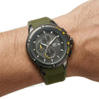 Reloj Análogo Hombre Umbro Plus Verde UMBP-1500-88