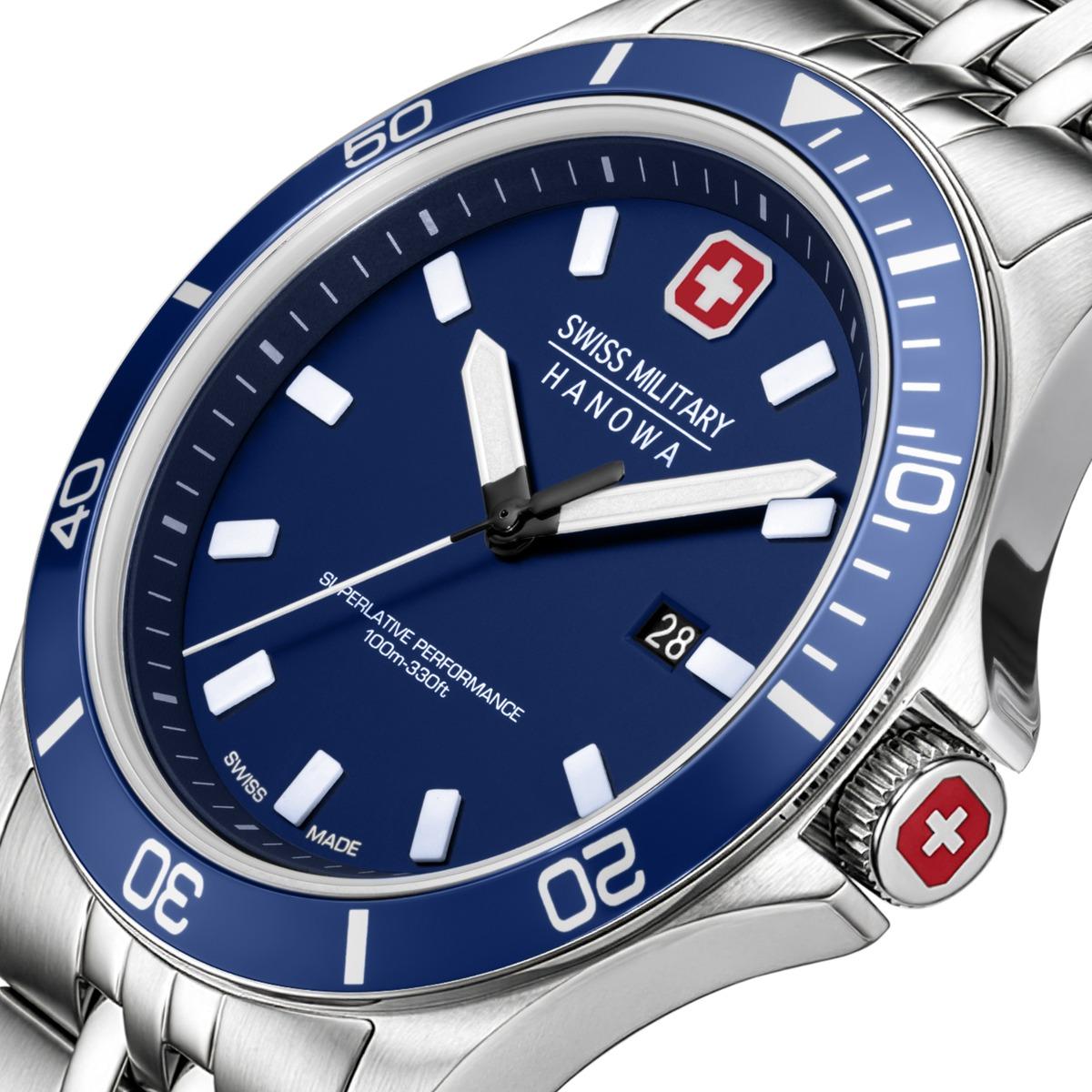 Reloj Hombre Swiss Military Plateado SMWGH0008502