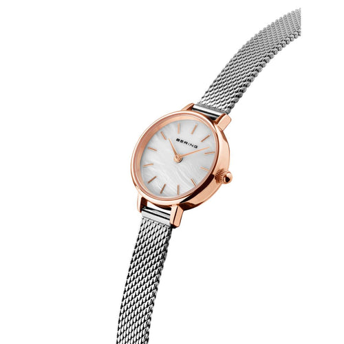 Reloj Análogo Mujer Bering Plateado 11022-060