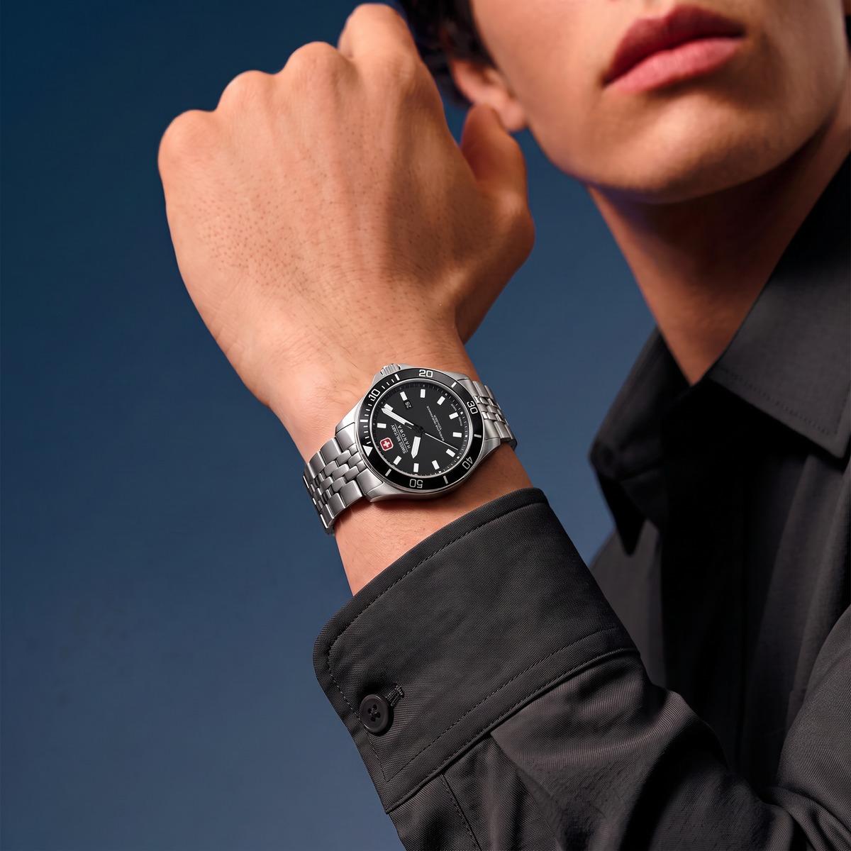 Reloj Hombre Swiss Military Plateado SMWGH0008501
