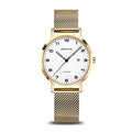 Reloj Análogo Bering Dorado Mujer 18634-334