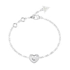Brazalete Femenino Guess Plateado Jubb05550Jwrhl