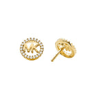 Aros Michael Kors Dorado Mujer