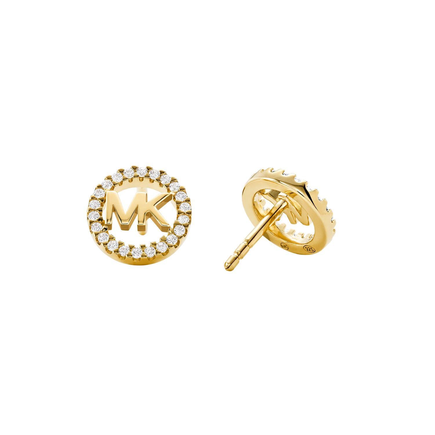 Aros Michael Kors Dorado Mujer