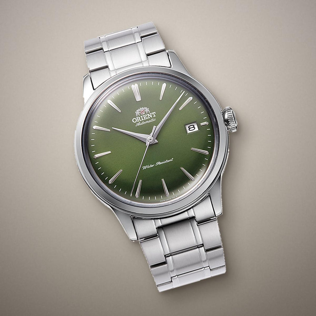 Reloj Análogo Hombre Orient Plateado RA-AC0M09E