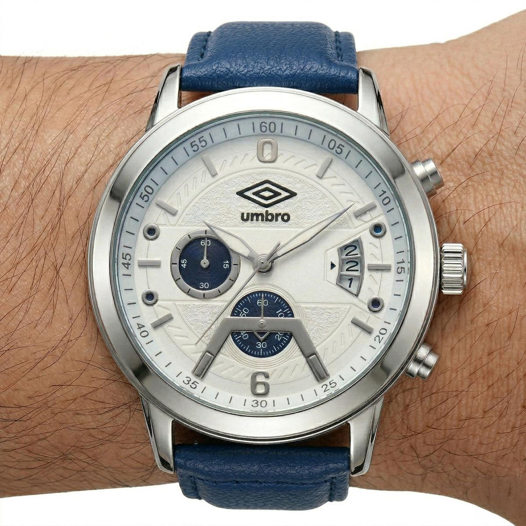 Reloj Análogo Hombre Umbro Plus Azul UMBP-1500-201