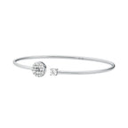 Brazalete Michael Kors Plateado Mujer