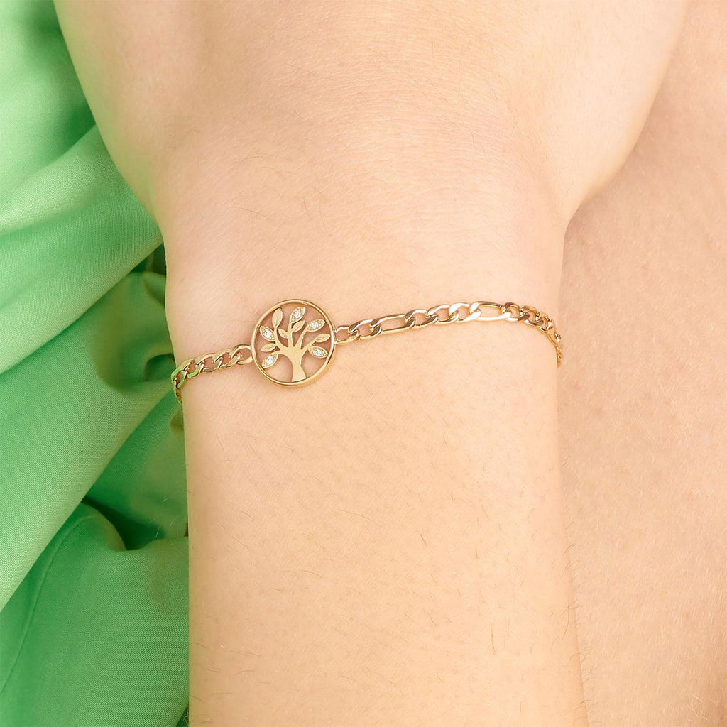 Pulsera Brosway Chakra Dorada BHKB144