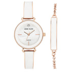 Reloj Blanco Anne Klein Mujer AK/3620WTST