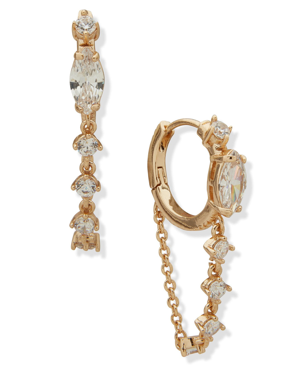 Aros Colgantes Mujer Anne Klein Gleaming Light Dorado